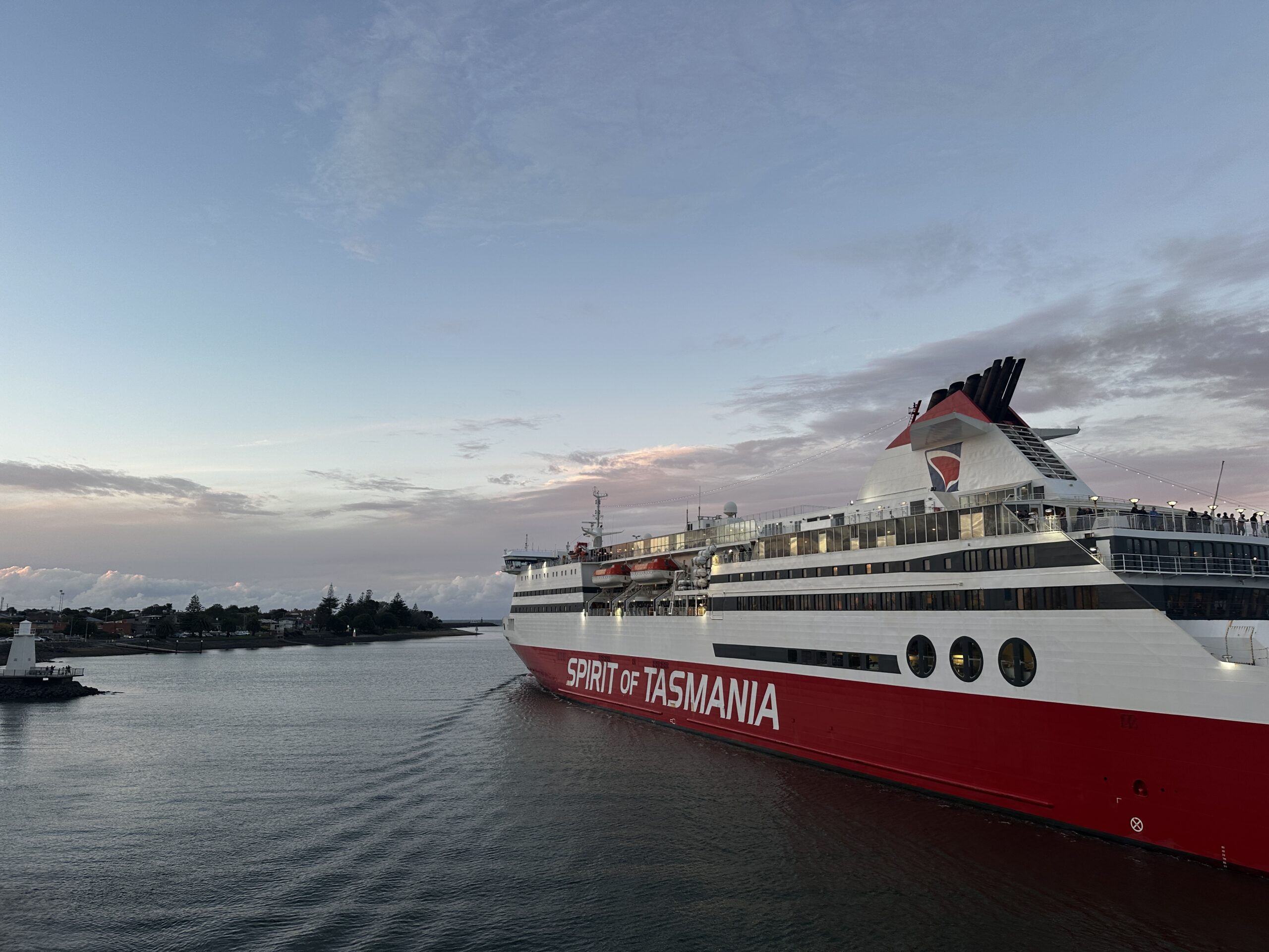 Day 0: Sailing to Tasmania